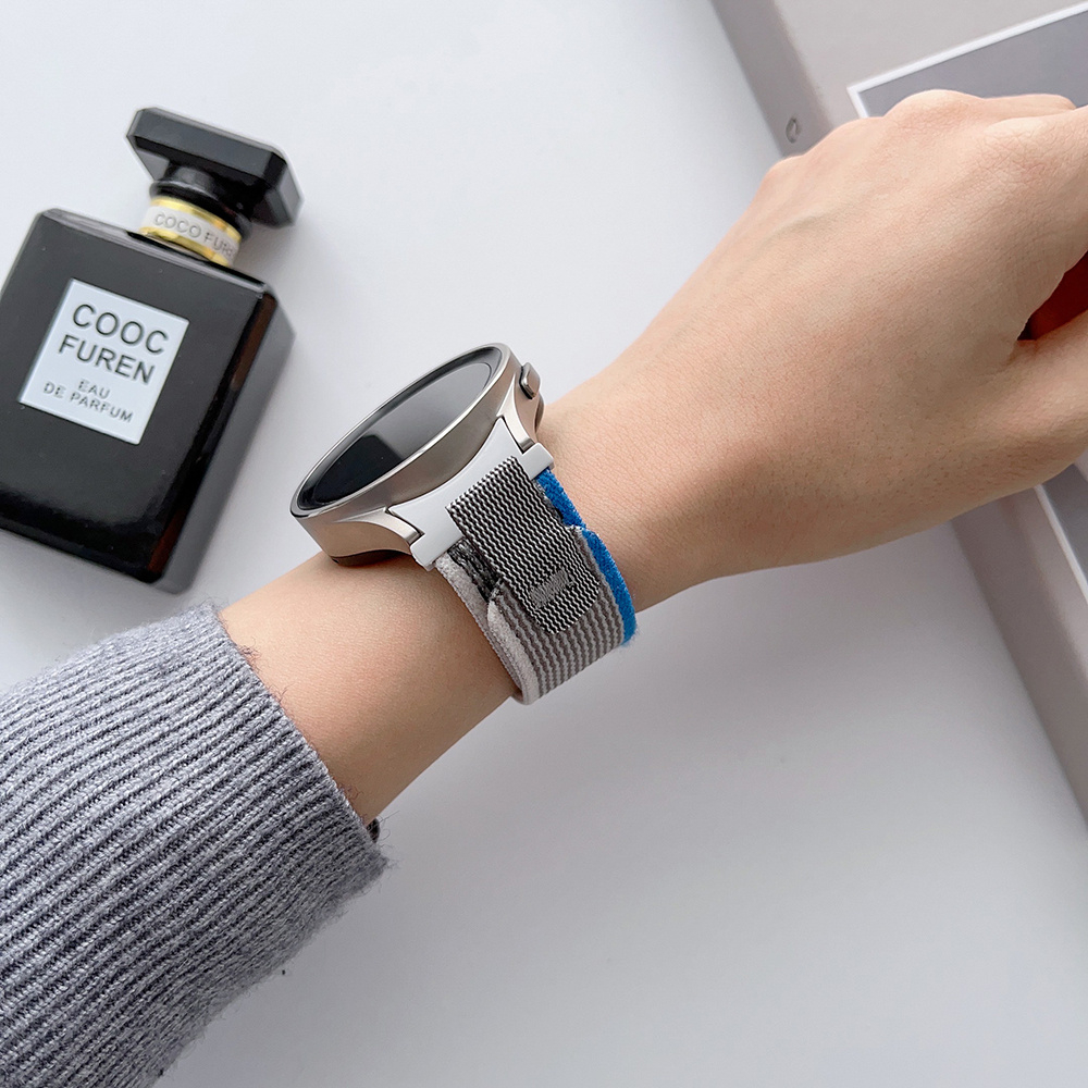 Dây Đeo nylon Cho Đồng Hồ Thông Minh Samsung Galaxy Watch 6 5 Pro 4 44mm 40mm 45mm Classic 47mm 43mm 42mm 46mm