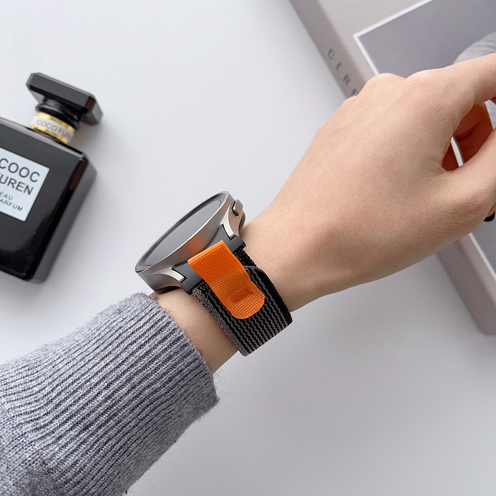 Dây Đeo nylon Cho Đồng Hồ Thông Minh Samsung Galaxy Watch 6 5 Pro 4 44mm 40mm 45mm Classic 47mm 43mm 42mm 46mm