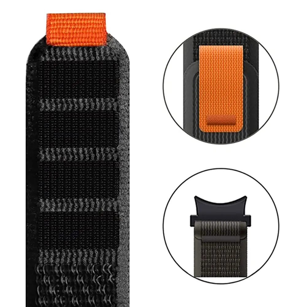 Dây Đeo nylon Cho Đồng Hồ Thông Minh Samsung Galaxy Watch 6 5 Pro 4 44mm 40mm 45mm Classic 47mm 43mm 42mm 46mm