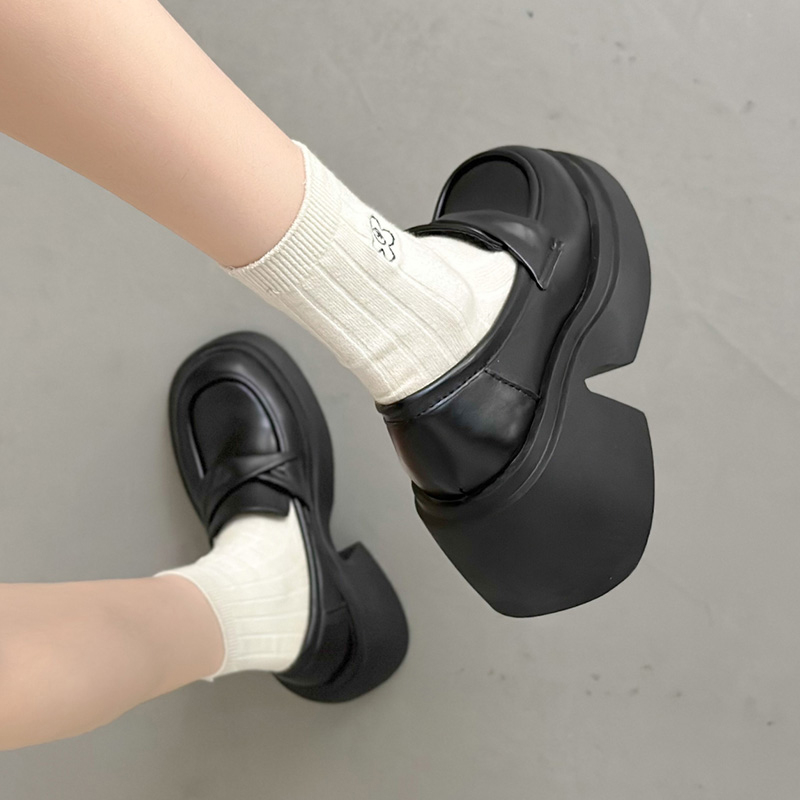 Giày Lười Đế Xuồng Thời Trang vintage Cho Nữ