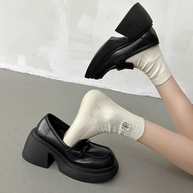 Giày Lười Đế Xuồng Thời Trang vintage Cho Nữ