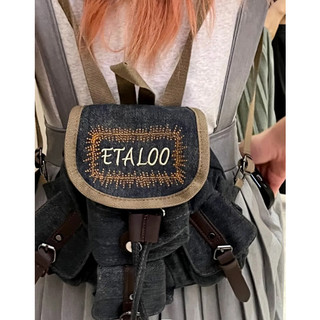 Ba Lô denim mini Thời Trang Nhật Hàn Dành Cho Nữ