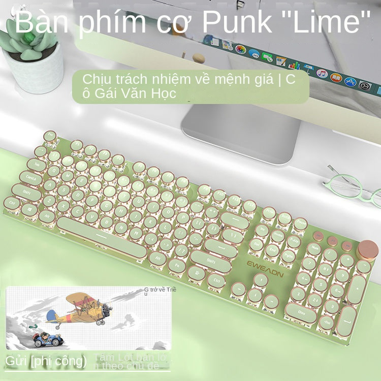 Bàn Phím Cơ Chơi game Có Dây Công Suất Cao