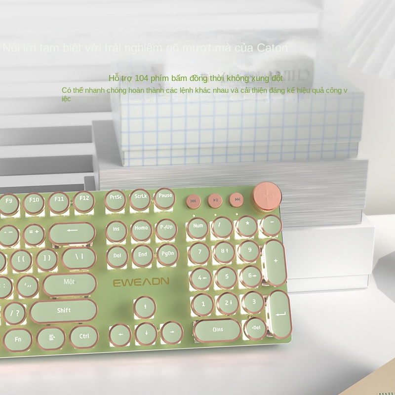 Bàn Phím Cơ Chơi game Có Dây Công Suất Cao