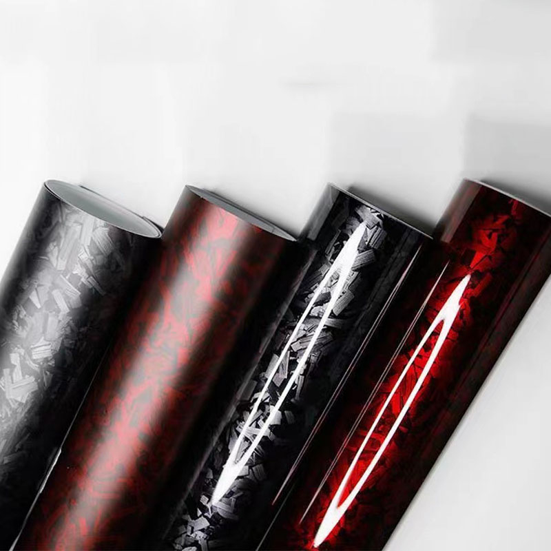 1 Cuộn Phim Dán PET & Edition Bằng Sợi Carbon Tổng Hợp  Cho Xe Hơi / Xe Máy / Xe Đạp DLY Phản Quang