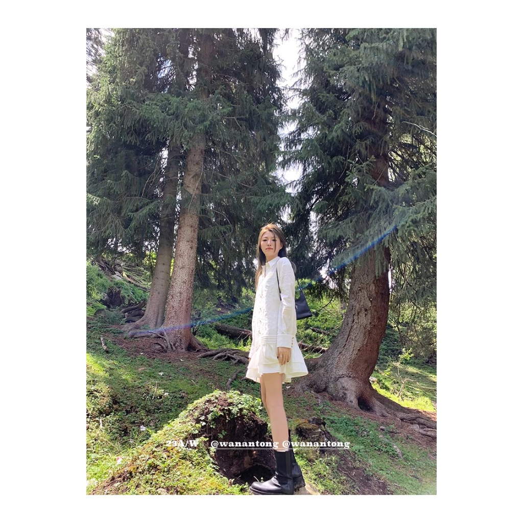 Đầm Sơ Mi Xếp Ly Thiết Kế Xinh Xắn Nữ Tính