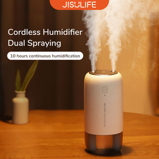 Máy Phun Sương JISULIFE Tạo Độ Ẩm Không Dây 500ml 3600mah Sạc Qua Cổng Usb