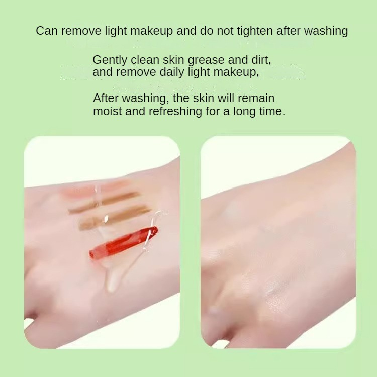 Joyruqo Sữa Rửa Mặt amino acid Làm Sạch Sâu Lỗ Chân Lông Kiểm Soát Dầu Dưỡng Ẩm