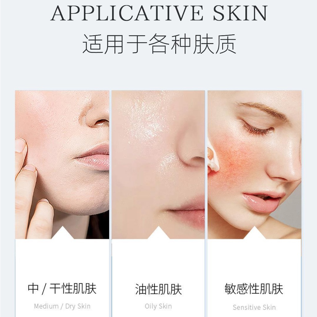 Joyruqo Sữa Rửa Mặt amino acid Làm Sạch Sâu Lỗ Chân Lông Kiểm Soát Dầu Dưỡng Ẩm