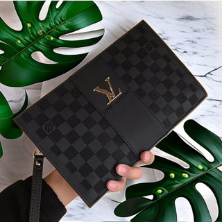 Túi đeo tay nam dung tích lớn ly hợp thời trang mới New Fashion Clutch Men's Large Capacity Wrist Bag