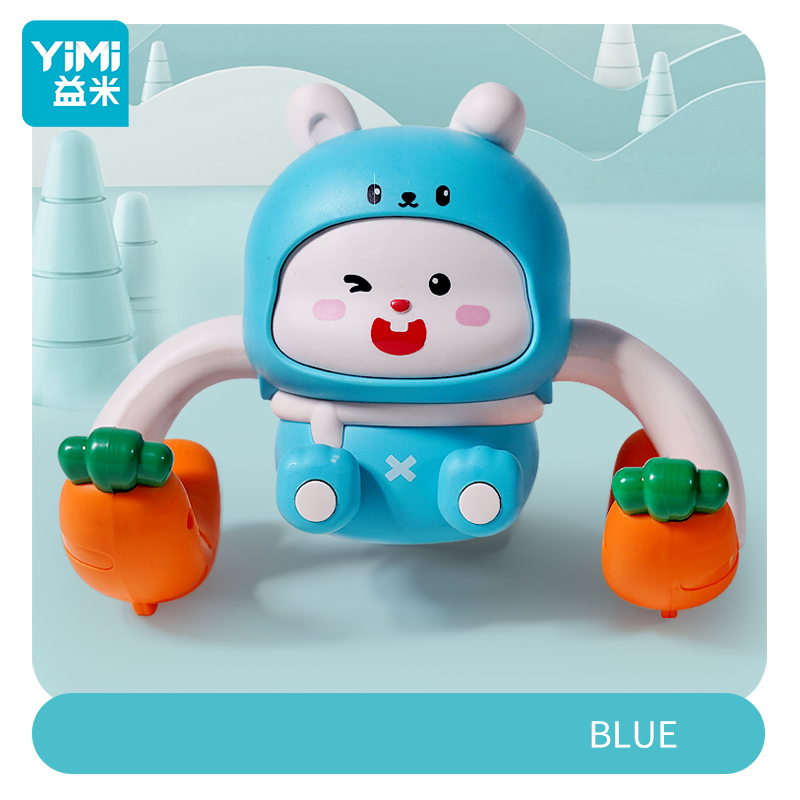 Yimi Đồ Chơi Thỏ Điện Tử Lăn Tay Cho Bé Sơ Sinh