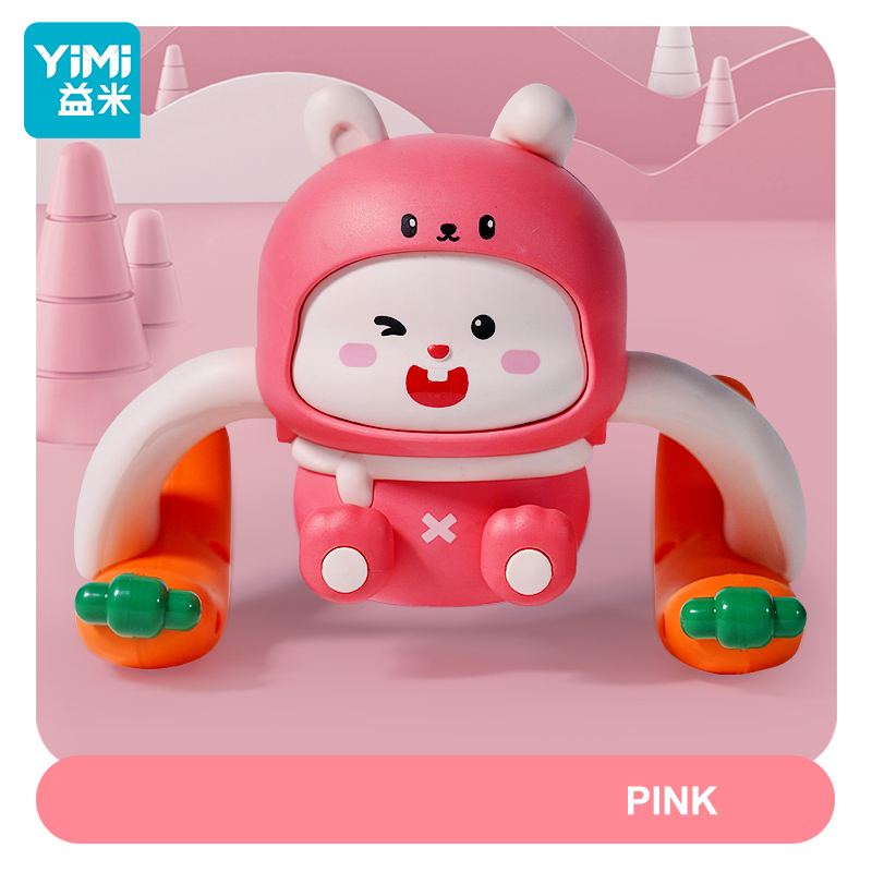 Yimi Đồ Chơi Thỏ Điện Tử Lăn Tay Cho Bé Sơ Sinh