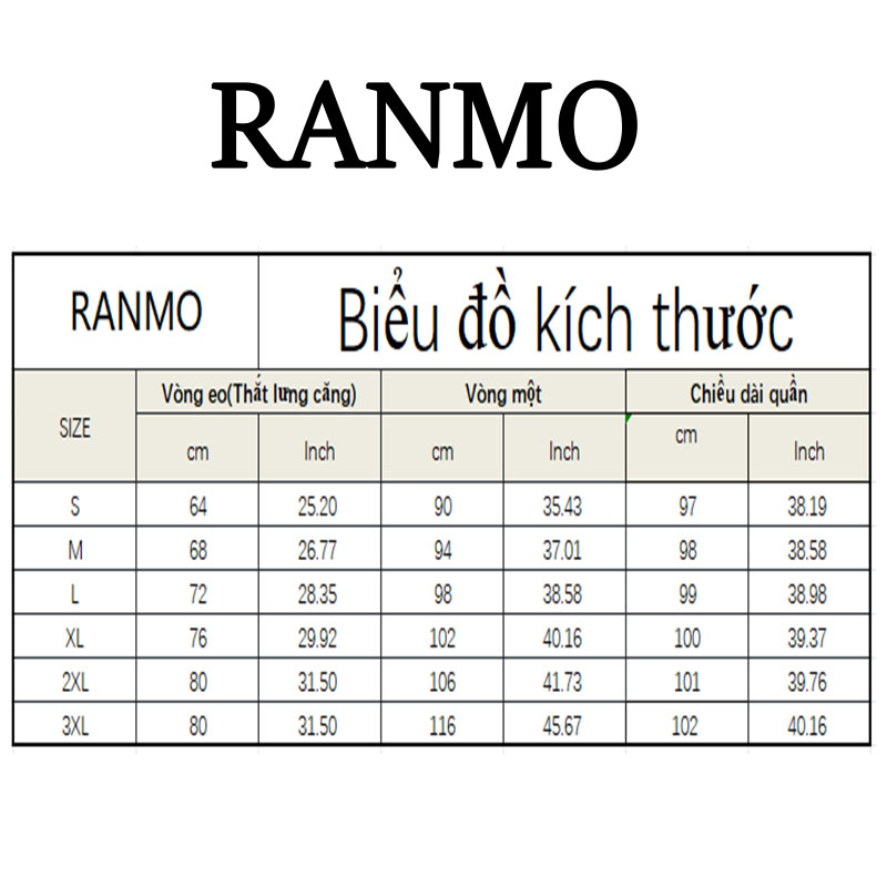 Quần dài RANMO A23L0GP ống rộng thời trang dành cho nữ