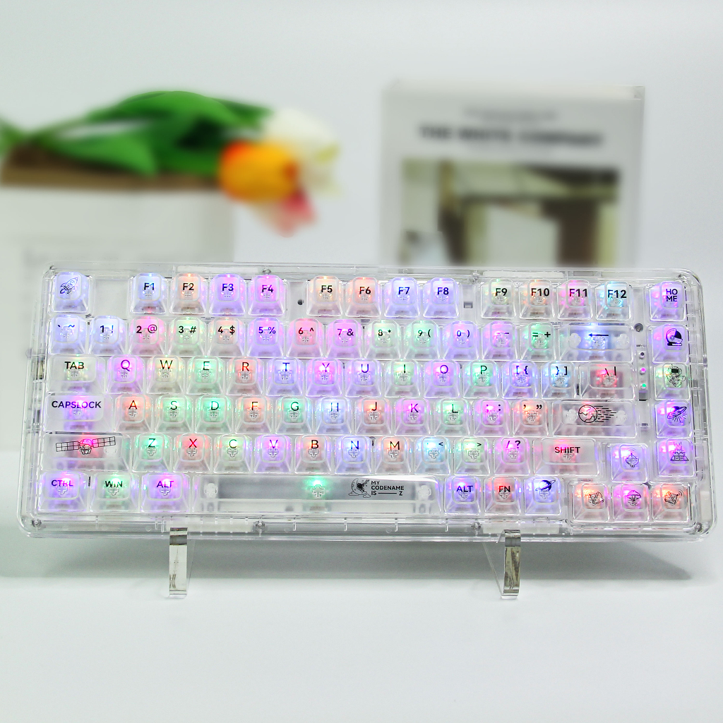 116 phím Keycap trong suốt ABS OEM Profile Bàn phím cơ khí