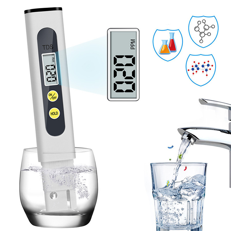 Máy Kiểm Tra Chất Lượng Nước Kỹ Thuật Số tds 0.01 Độ Chính Xác Cao Cho Hồ Bơi