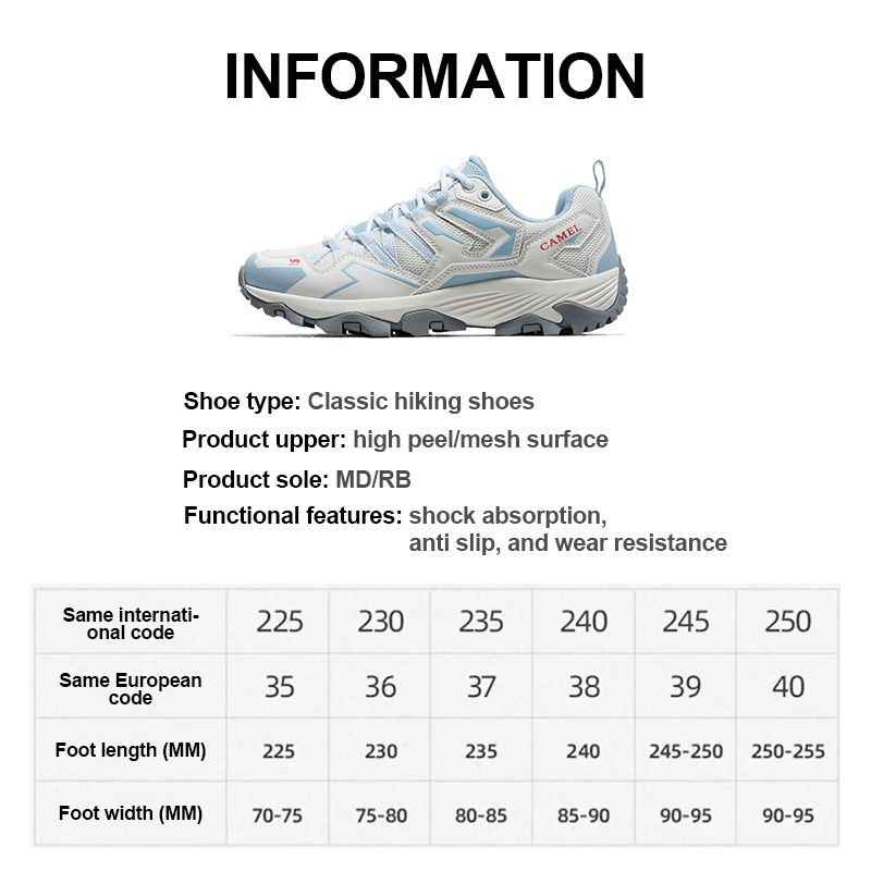 Giày Thể Thao Leo Núi Phối Lưới Thoáng Khí