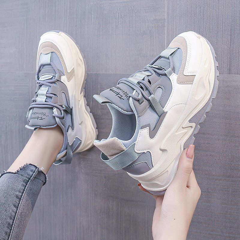 YAOLI  Giày Thể Thao Đế Dày Phong Cách Hàn Quốc Mới