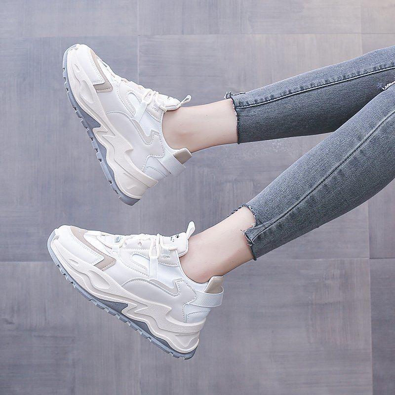 YAOLI  Giày Thể Thao Đế Dày Phong Cách Hàn Quốc Mới