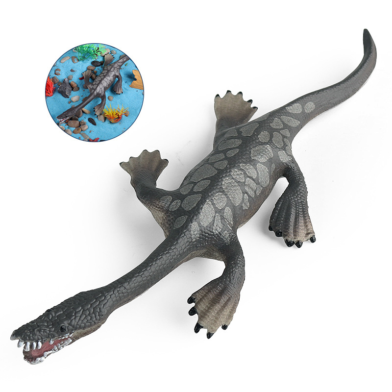 Triassic Đồ Chơi Mô Hình Khủng Long Sinh Vật Biển Sinh Vật Tích Cực Dành Cho Trẻ Em