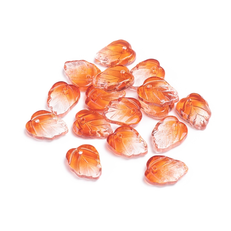 Beebeecraft Set 10~20 Mặt Kính Trong Suốt ab 14x8x5mm Lỗ: 1.2mm