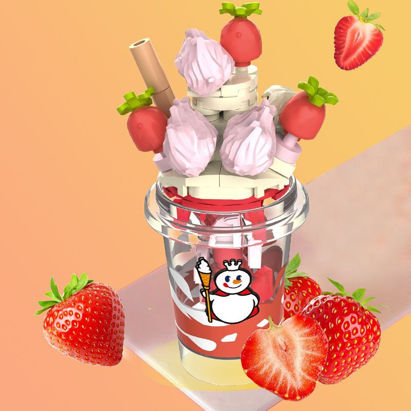 Bộ Đồ Chơi Lắp Ráp Trà Sữa Cho Bé