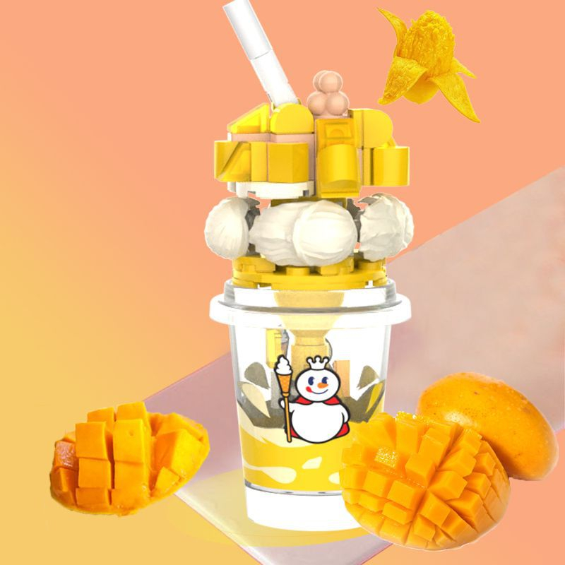 Bộ Đồ Chơi Lắp Ráp Trà Sữa Cho Bé