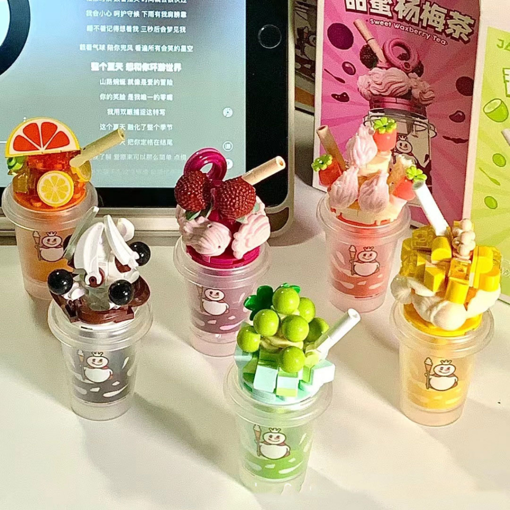 Bộ Đồ Chơi Lắp Ráp Trà Sữa Cho Bé