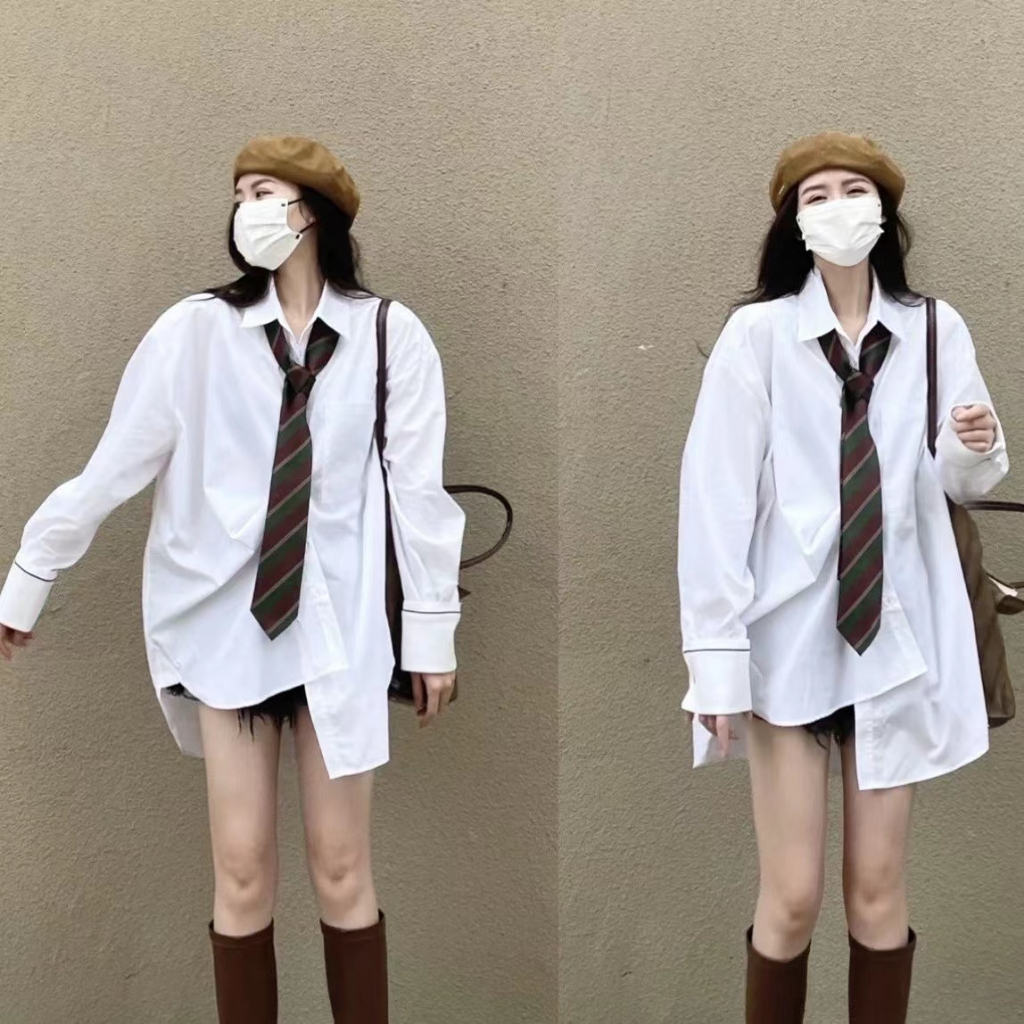 Cà Vạt Lụa Sọc Ca Rô Thời Trang Cho Nam Nữ