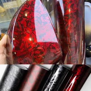 1 Cuộn Phim Dán PET & Edition Bằng Sợi Carbon Tổng Hợp (Bóng / Nhám) Cho Xe Hơi / Xe Máy / Xe Đạp DLY Phản Quang