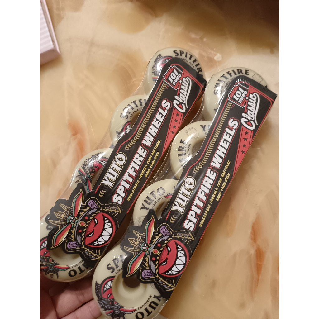 Yuto Set 4 Bánh Xe Ván Trượt 51mm 53mm 101a