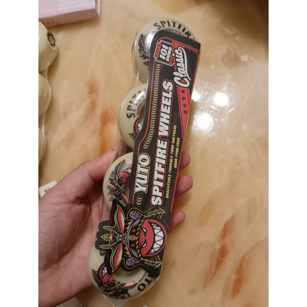 Yuto Set 4 Bánh Xe Ván Trượt 51mm 53mm 101a