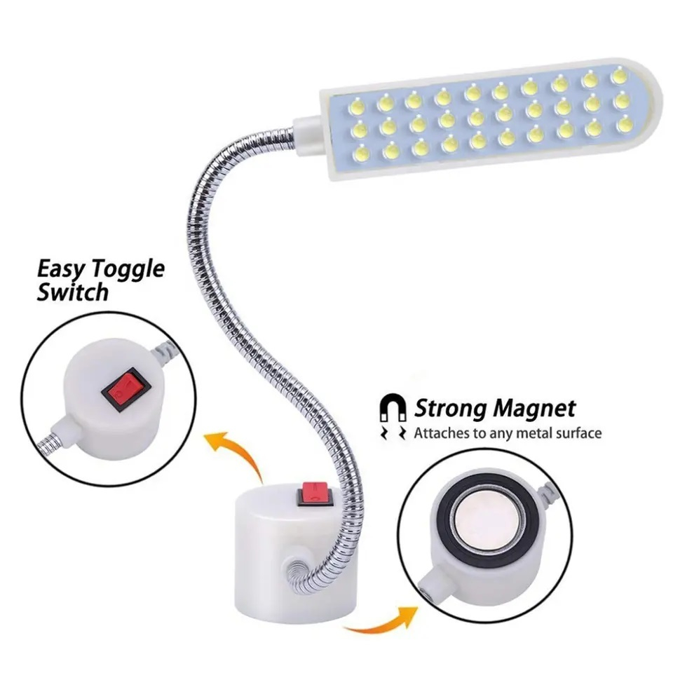 Đèn led 220v 10led 20led 30led Tiết Kiệm Năng Lượng Cho Máy May