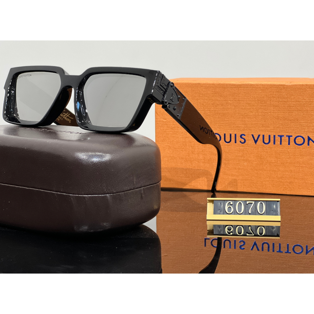 Ý Kính Mát Chống Tia uv Thiết Kế Sang Trọng Kèm Hộp Chính Hãng Dành Cho Nam Và Nữ