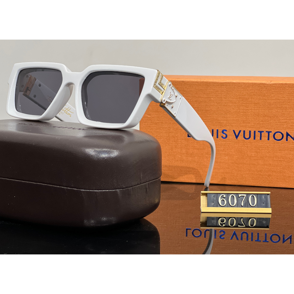 Ý Kính Mát Chống Tia uv Thiết Kế Sang Trọng Kèm Hộp Chính Hãng Dành Cho Nam Và Nữ