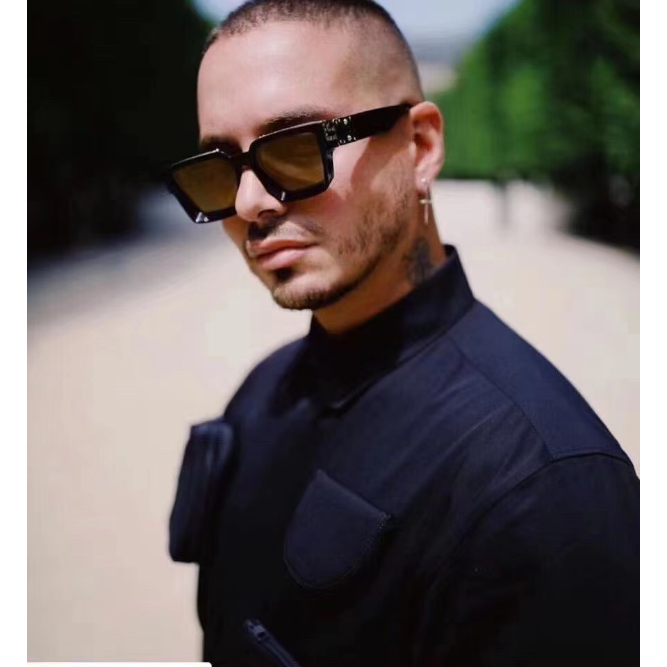 Ý Kính Mát Chống Tia uv Thiết Kế Sang Trọng Kèm Hộp Chính Hãng Dành Cho Nam Và Nữ