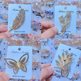 Ghim Cài Áo Hình Bướm Bằng Hợp Kim Chống Chói