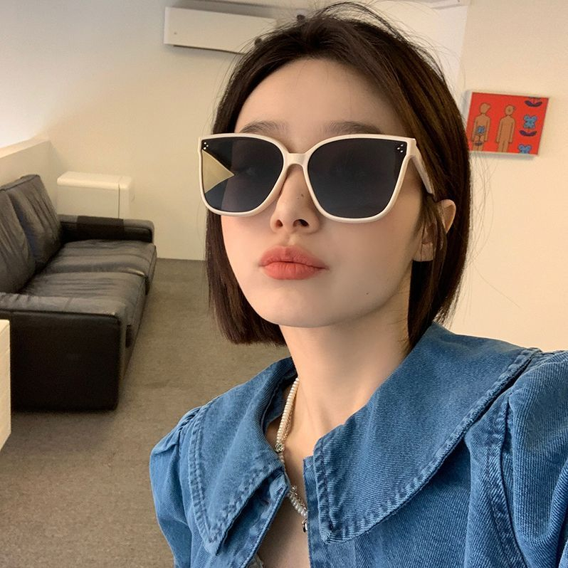 Mới Kính Mát Tròng Toktok Phong Cách Đường Phố Hàn Quốc Cho Nữ