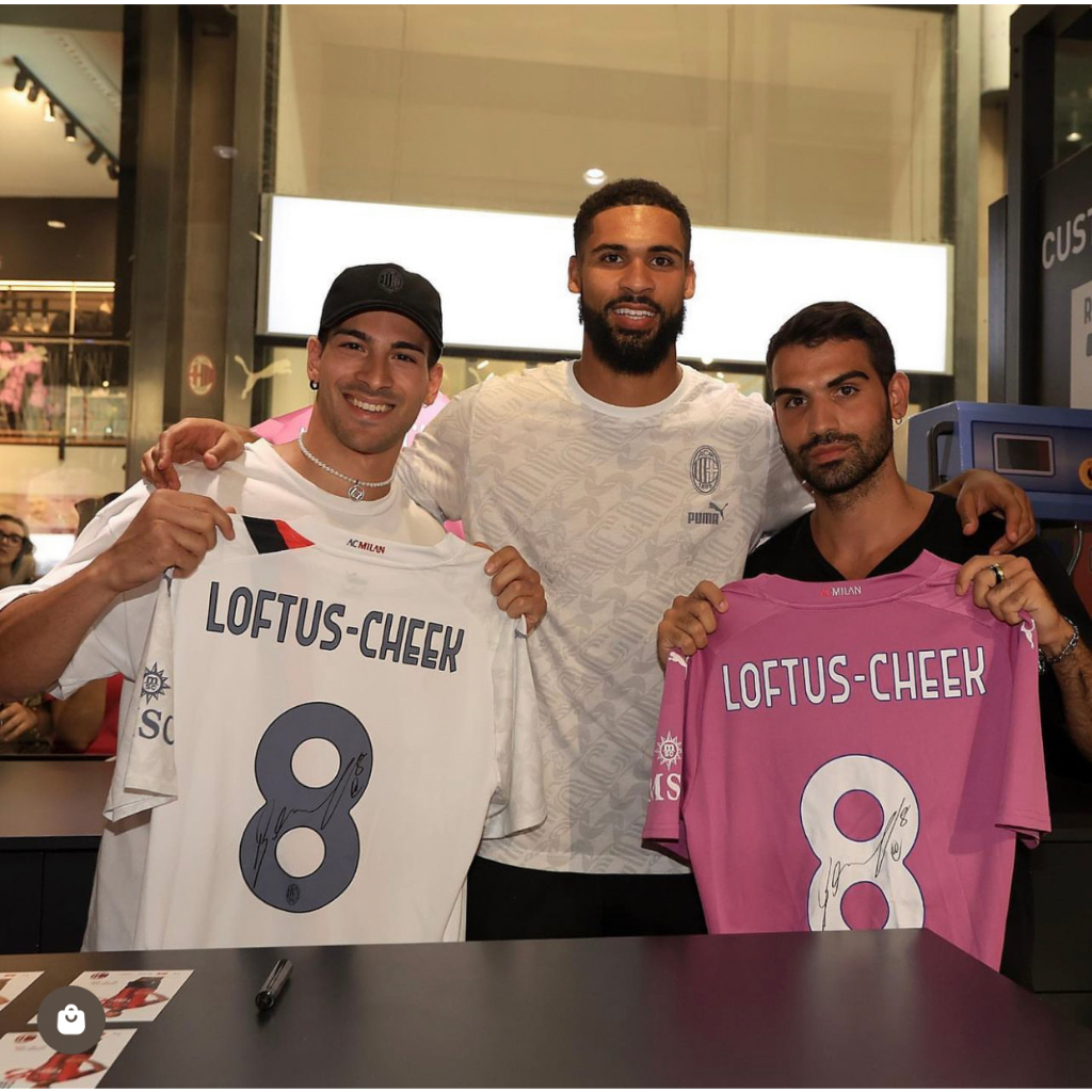 Ac milan second away match  Áo Thun Bóng Đá s-2xl * Chất Lượng Cao *