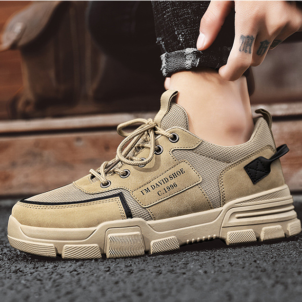 Giày Nam Thể Thao Sneaker Màu Đen Chống Trượt Chống Thấm Nước Thoáng Khí Thời Trang Cho Ttg140