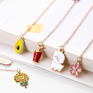 Dụng cụ đánh dấu trang sách thiết kế chuỗi dây sáng tạo