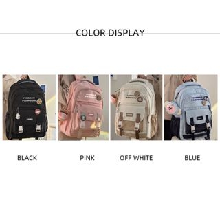 GuangluoThời Trang Balo Cỡ Lớn Thiết Kế Đơn Giản Cho Nam Nữ