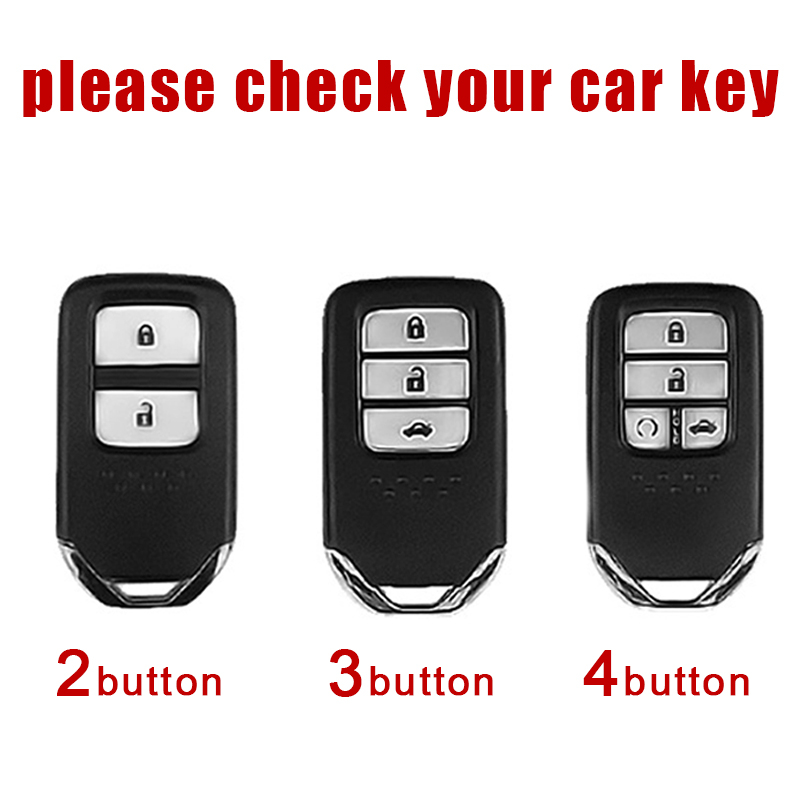 Ốp chìa khoá honda CRV, HRV, Civic, City, Brio, Jazz 2 / 3 / 4 Nút 06