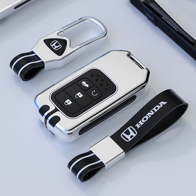 Ốp chìa khoá honda CRV, HRV, Civic, City, Brio, Jazz 2 / 3 / 4 Nút 06