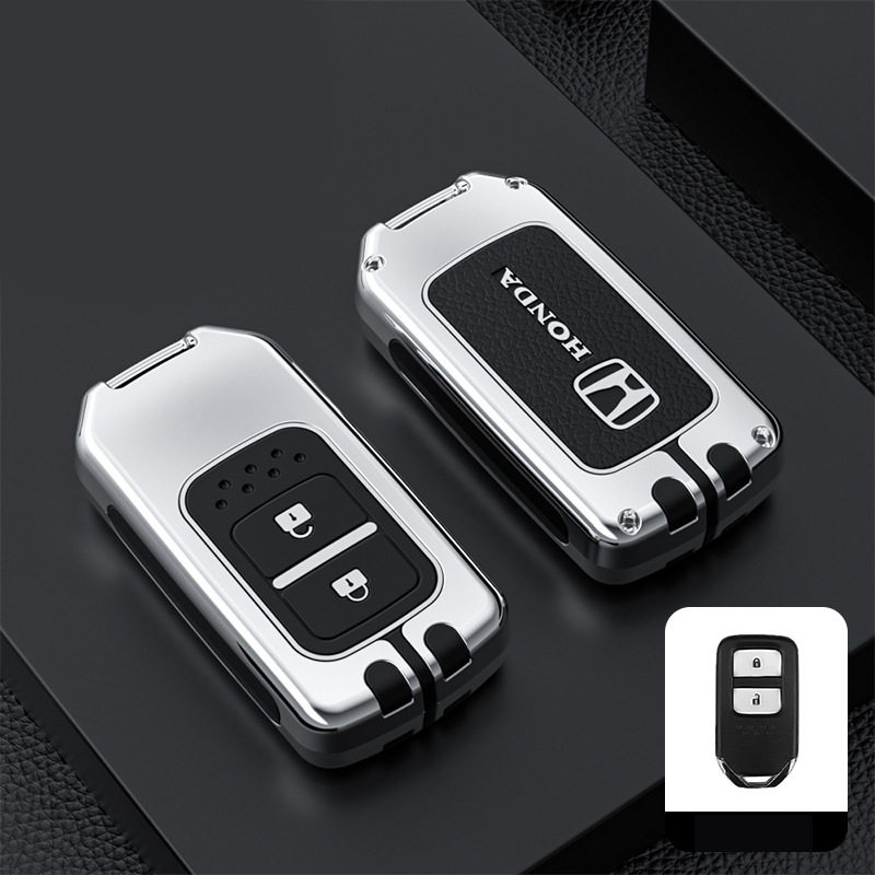 Ốp chìa khoá honda CRV, HRV, Civic, City, Brio, Jazz 2 / 3 / 4 Nút 06