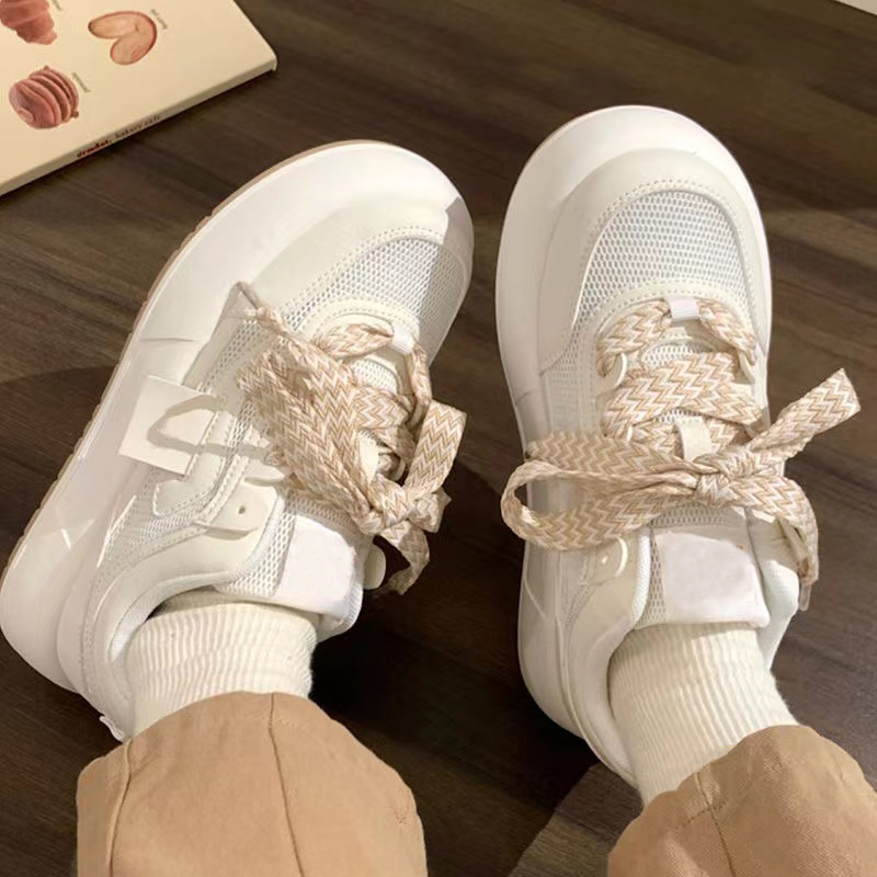 INCC thể thao nữ giày giày thể thao nữ 2023 NEW đáy dày Xu hướng thời trang Thông khí B95F1VK