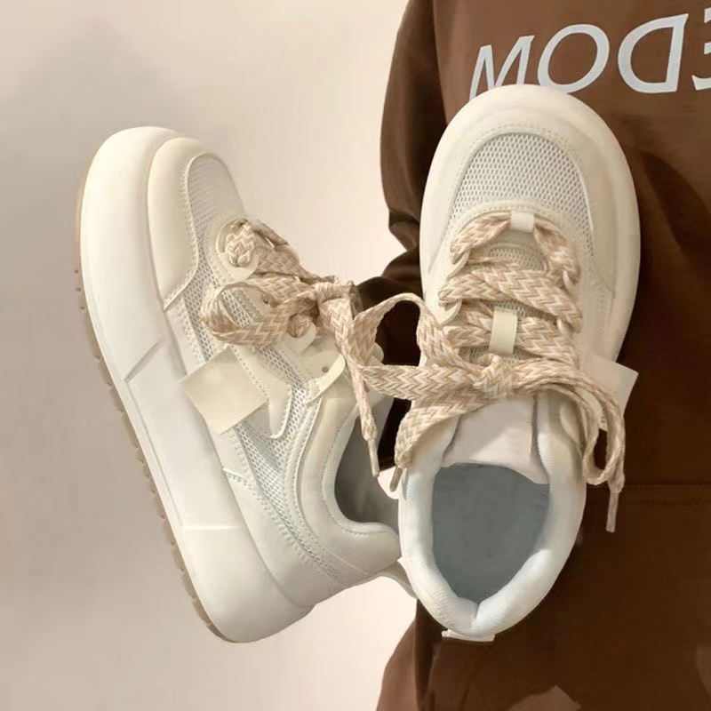 INCC thể thao nữ giày giày thể thao nữ 2023 NEW đáy dày Xu hướng thời trang Thông khí B95F1VK