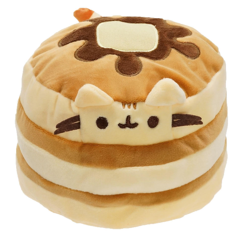 Đồ chơi nhồi bông Hình Chú Mèo pusheen 15cm Mềm Mại