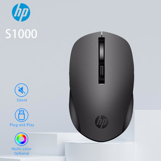 Chuột không dây HP S1000 PLUS 2.4G 1600 DPI USB 3.0 có thể điều chỉnh