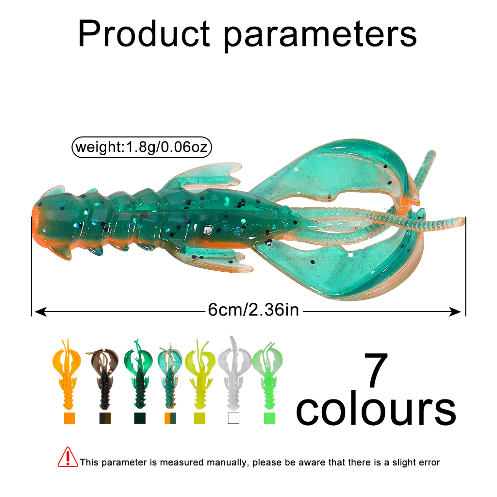 Sougayilang 12 Mồi Câu Cá 3d 7 Màu