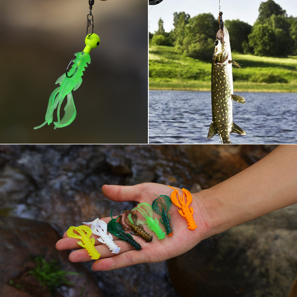 Sougayilang 12 Mồi Câu Cá 3d 7 Màu